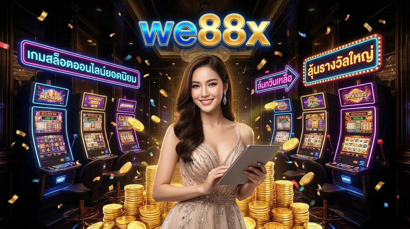 ภาพหน้าปกบทความ we88x: แหล่งรวมเกมสล็อตออนไลน์ที่ดีที่สุด
